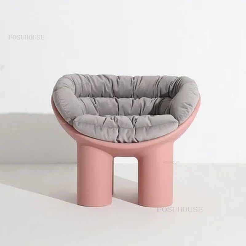 Modern Designer Cute Elephant Leg Chair Designer Creative Chair Homestay Single-Seat Sofa Chair Comfort Outdoor Recliner Stool