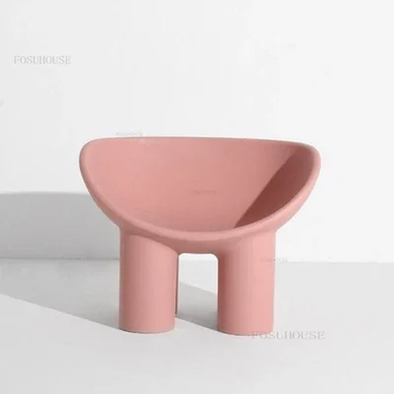 Modern Designer Cute Elephant Leg Chair Designer Creative Chair Homestay Single-Seat Sofa Chair Comfort Outdoor Recliner Stool
