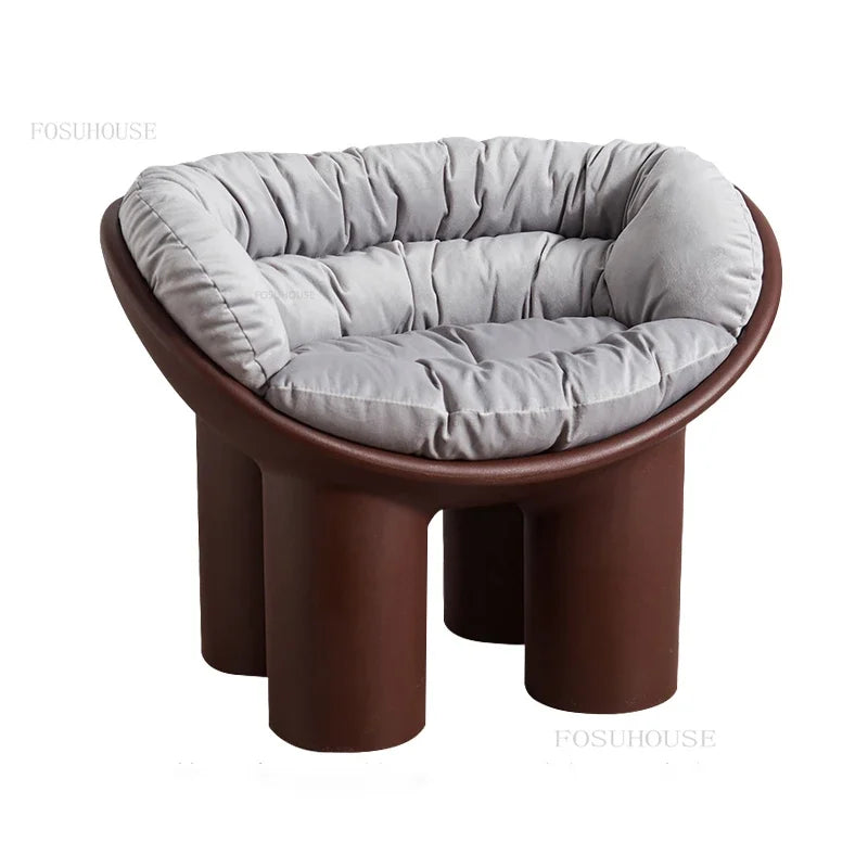 Modern Designer Cute Elephant Leg Chair Designer Creative Chair Homestay Single-Seat Sofa Chair Comfort Outdoor Recliner Stool