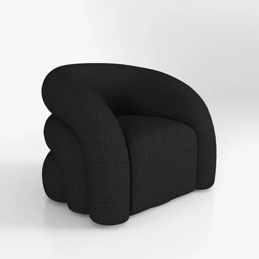 Coyle Upholstered Swivel Barrel Chair
