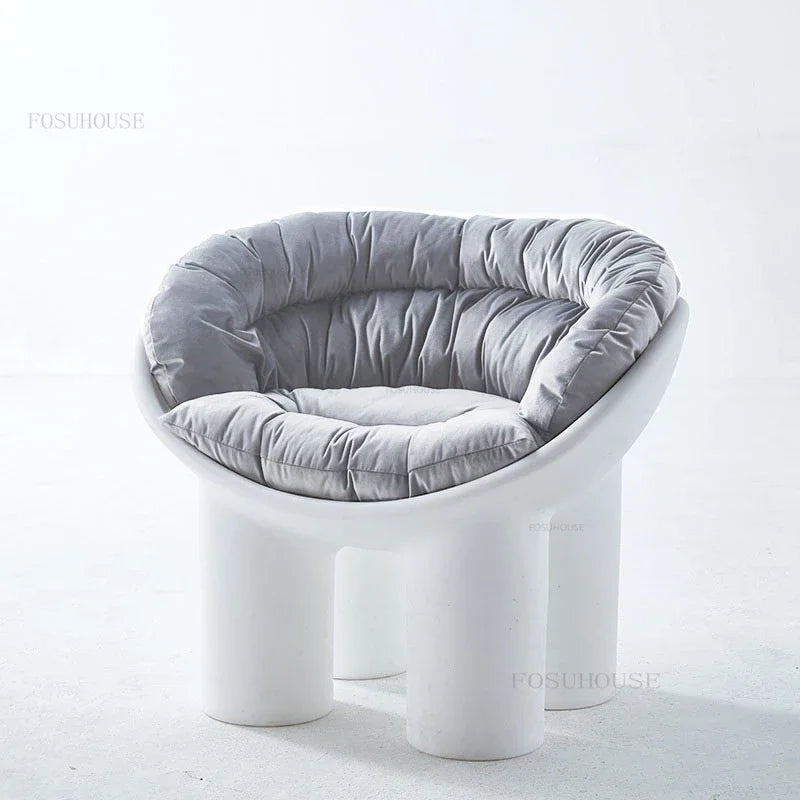 Modern Designer Cute Elephant Leg Chair Designer Creative Chair Homestay Single-Seat Sofa Chair Comfort Outdoor Recliner Stool