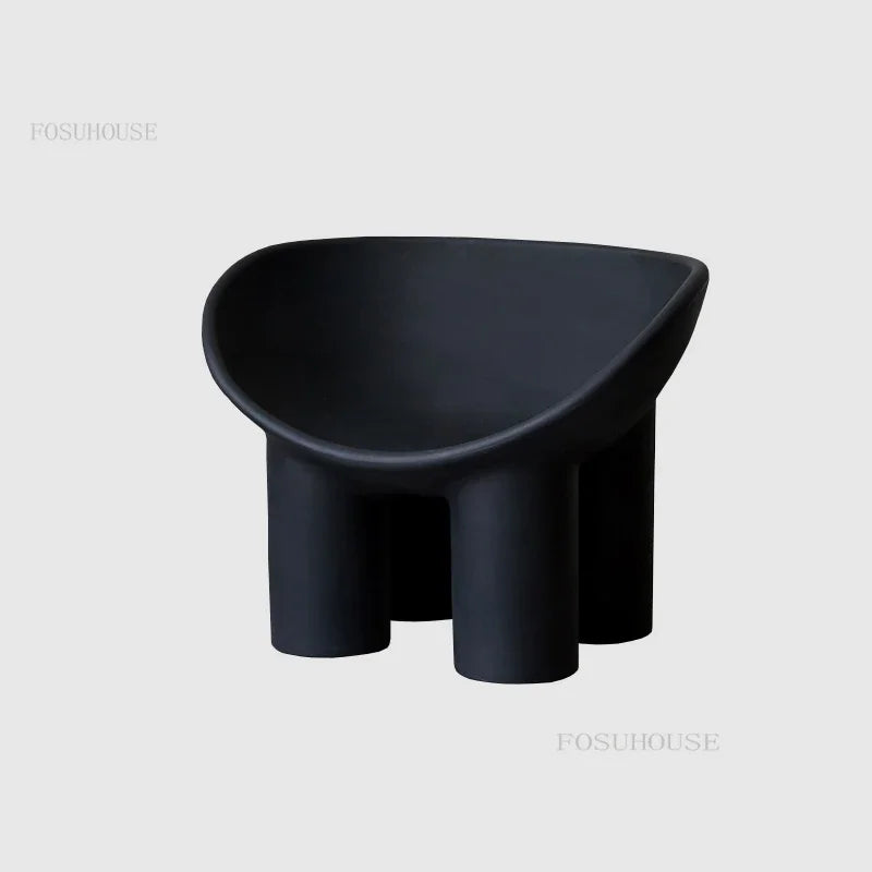 Modern Designer Cute Elephant Leg Chair Designer Creative Chair Homestay Single-Seat Sofa Chair Comfort Outdoor Recliner Stool