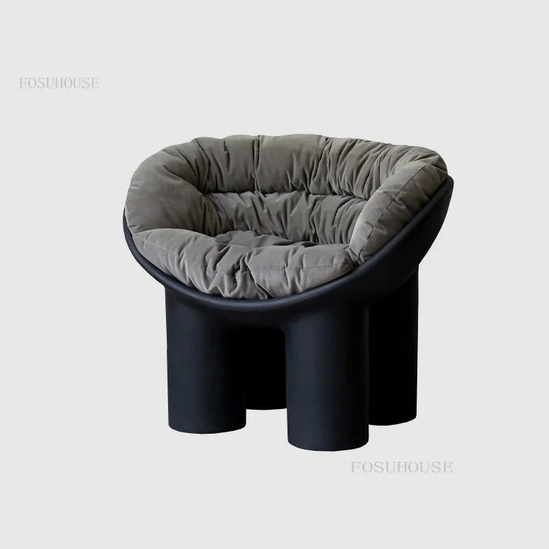 Modern Designer Cute Elephant Leg Chair Designer Creative Chair Homestay Single-Seat Sofa Chair Comfort Outdoor Recliner Stool