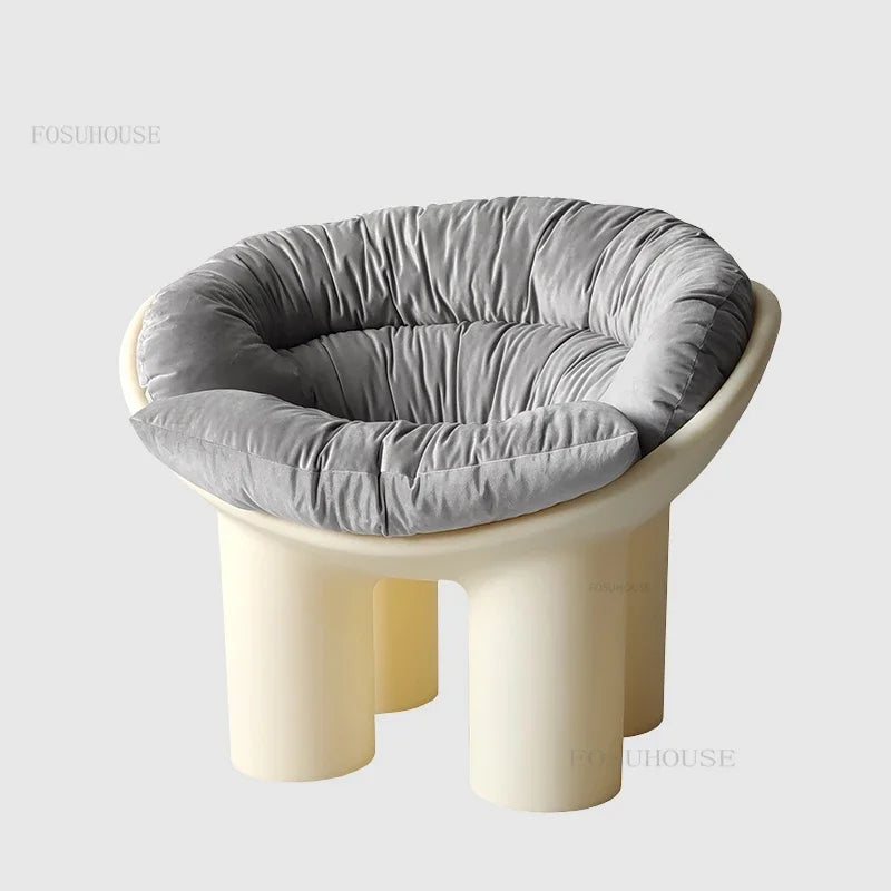 Modern Designer Cute Elephant Leg Chair Designer Creative Chair Homestay Single-Seat Sofa Chair Comfort Outdoor Recliner Stool