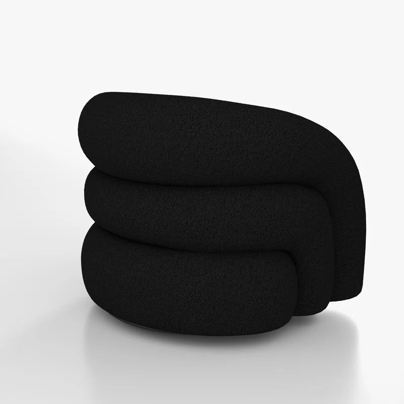 Coyle Upholstered Swivel Barrel Chair