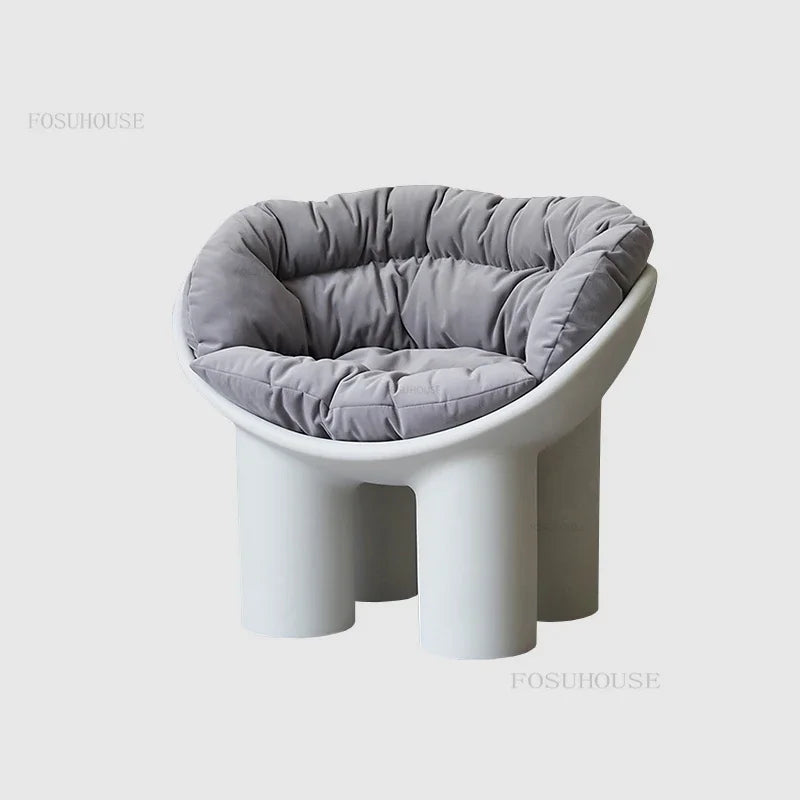 Modern Designer Cute Elephant Leg Chair Designer Creative Chair Homestay Single-Seat Sofa Chair Comfort Outdoor Recliner Stool