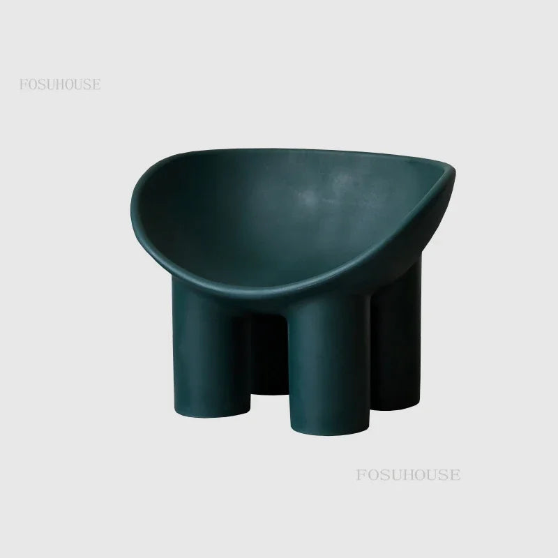 Modern Designer Cute Elephant Leg Chair Designer Creative Chair Homestay Single-Seat Sofa Chair Comfort Outdoor Recliner Stool